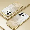 Phonesta Crystal Sparkle Silikon Back Cover Hülle für Oppo Reno15 Pro - Gold 2