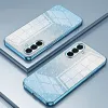 Phonesta Crystal Sparkle Silikon Back Cover Hülle für Samsung Galaxy A37 - Blau 2