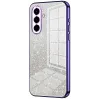 Phonesta Crystal Sparkle Silikon Back Cover Hülle für Samsung Galaxy A57 - Lila
