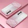 Phonesta Crystal Sparkle Silikon Back Cover Hülle für Samsung Galaxy A57 - Rosa 2
