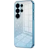 Phonesta Crystal Sparkle Silikon Back Cover Hülle für Samsung Galaxy S26 Ultra - Blau