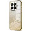 Phonesta Crystal Sparkle Silikon Back Cover Hülle für Xiaomi 15T Pro - Gold