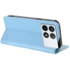 Phonesta Embossed Lines Book Wallet Klapphülle für Xiaomi 14T - Hellblau 2
