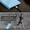 Phonesta Embossed Lines Book Wallet Klapphülle für Xiaomi 14T - Hellblau 6