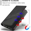 Phonesta Embossed Lines Book Wallet Klapphülle für Xiaomi 14T - Schwarz 4