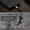 Phonesta Embossed Lines Book Wallet Klapphülle für Xiaomi 14T - Schwarz 6