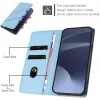 Phonesta Embossed Lines Book Wallet Klapphülle für Xiaomi Redmi Note 14 Pro 5G/14 Pro Plus / Xiaomi Poco X7 - Hellblau 3