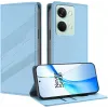 Phonesta Embossed Lines Book Wallet Klapphülle für OnePlus Nord 3 - Hellblau 2