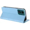 Phonesta Embossed Lines Book Wallet Klapphülle für Motorola Moto G04 / G04s / G24 / G24 Power / E14 - Hellblau 2