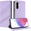 Phonesta Embossed Lines Book Wallet Klapphülle für Samsung Galaxy A36 - Lila 2