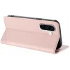 Phonesta Embossed Lines Book Wallet Klapphülle für Samsung Galaxy A36 - Rosa 3
