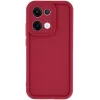 Phonesta Grooved Silikon Back Cover Hülle für Oppo Reno13 - Rot