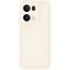 Phonesta Grooved Silikon Back Cover Hülle für Oppo Reno13 Pro - Beige
