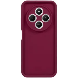 Phonesta Grooved Silikon Back Cover Hülle für Xiaomi Redmi 14C / Xiaomi Poco C75 - Rot