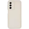 Phonesta Grooved Silikon Back Cover Hülle für Samsung Galaxy A26 - Beige