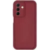 Phonesta Grooved Silikon Back Cover Hülle für Samsung Galaxy A26 - Rot