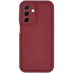 Phonesta Grooved Silikon Back Cover Hülle für Samsung Galaxy A26 - Rot