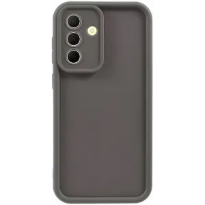 Phonesta Grooved Silikon Back Cover Hülle für Samsung Galaxy A36 - Braun