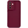 Phonesta Grooved Silikon Back Cover Hülle für Samsung Galaxy A36 - Rot
