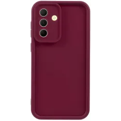 Phonesta Grooved Silikon Back Cover Hülle für Samsung Galaxy A36 - Rot
