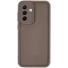 Phonesta Grooved Silikon Back Cover Hülle für Samsung Galaxy A56 - Braun