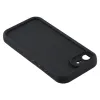 Phonesta Grooved Silikon Back Cover Hülle für Apple iPhone 17e/16e - Schwarz 5