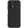 Phonesta Grooved Silikon Back Cover Hülle für Motorola Moto G35 - Schwarz
