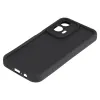 Phonesta Grooved Silikon Back Cover Hülle für Motorola Moto G35 - Schwarz 3