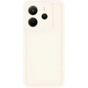 Phonesta Grooved Silikon Back Cover Hülle für Xiaomi Redmi Note 14 4G - Beige