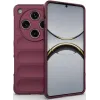 Phonesta GripShell Silikon Back Cover Hülle für Oppo Find X8 Pro - Bordeaux