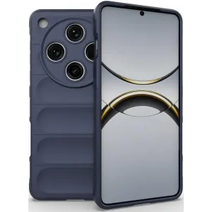 Phonesta GripShell Silikon Back Cover Hülle für Oppo Find X8 Pro - Dunkelblau