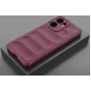 Phonesta GripShell Silikon Back Cover Hülle für Oppo Reno13 F 4G/5G / Reno13 FS 5G - Bordeaux 2