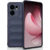 Phonesta GripShell Silikon Back Cover Hülle für Oppo Reno13 F 4G/5G / Reno13 FS 5G - Dunkelblau