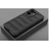 Phonesta GripShell Silikon Back Cover Hülle für Oppo Reno13 F 4G/5G / Reno13 FS 5G - Schwarz 2