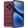 Phonesta GripShell Silikon Back Cover Hülle für Oppo Reno12 F/Reno12 FS - Bordeaux 0