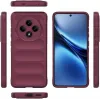 Phonesta GripShell Silikon Back Cover Hülle für Oppo Reno12 F/Reno12 FS - Bordeaux 2