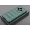 Phonesta GripShell Silikon Back Cover Hülle für Oppo Reno12 F/Reno12 FS - Dunkelgrün 1