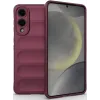 Phonesta GripShell Silikon Back Cover Hülle für Samsung Galaxy S25 Edge - Bordeaux