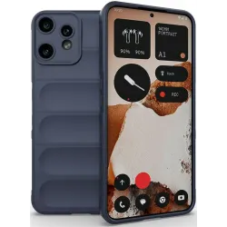 Phonesta GripShell Silikon Back Cover Hülle für Nothing CMF Phone 2 Pro - Dunkelblau