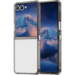 Phonesta HybridAir Back Cover Hülle für Samsung Galaxy Z Flip 7 - Schwarz