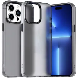 Phonesta HardFrost Back Cover Hülle für Apple iPhone 15 Pro Max - Mattschwarz