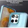 Phonesta HardFrost Back Cover Hülle für Motorola Edge 60 Neo/Edge 50 Neo / ThinkPhone 25 - Matt Blau 5
