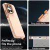 Phonesta HardFrost Back Cover Hülle für Motorola Edge 60 Neo/Edge 50 Neo / ThinkPhone 25 - Matt Orange 2