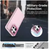 Phonesta HardFrost Back Cover Hülle für Motorola Edge 60 Neo/Edge 50 Neo / ThinkPhone 25 - Mattrosa 1