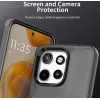 Phonesta HardFrost Back Cover Hülle für Motorola Edge 60 Neo/Edge 50 Neo / ThinkPhone 25 - Mattschwarz 5