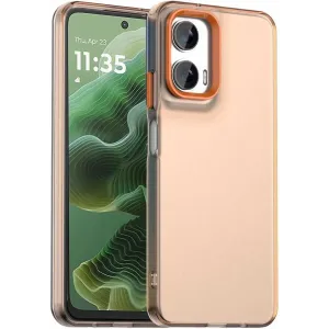 Phonesta HardFrost Back Cover Hülle für Motorola Moto G35 - Matt Orange