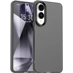 Phonesta HardFrost Back Cover Hülle für Samsung Galaxy S25 Edge - Mattschwarz