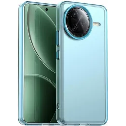 Phonesta HardFrost Back Cover Hülle für Xiaomi Poco F7 Ultra - Matt Blau