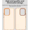 Phonesta HardFrost Back Cover Hülle für Oppo Reno13 Pro - Matt Orange 6
