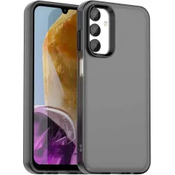 Phonesta HardFrost Back Cover Hülle für Samsung Galaxy M15 - Mattschwarz